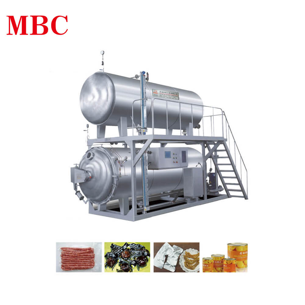 Computer Automatic Double Layer Water Immersion High Termperature High Pressure Sterilizing Reotrt Machine