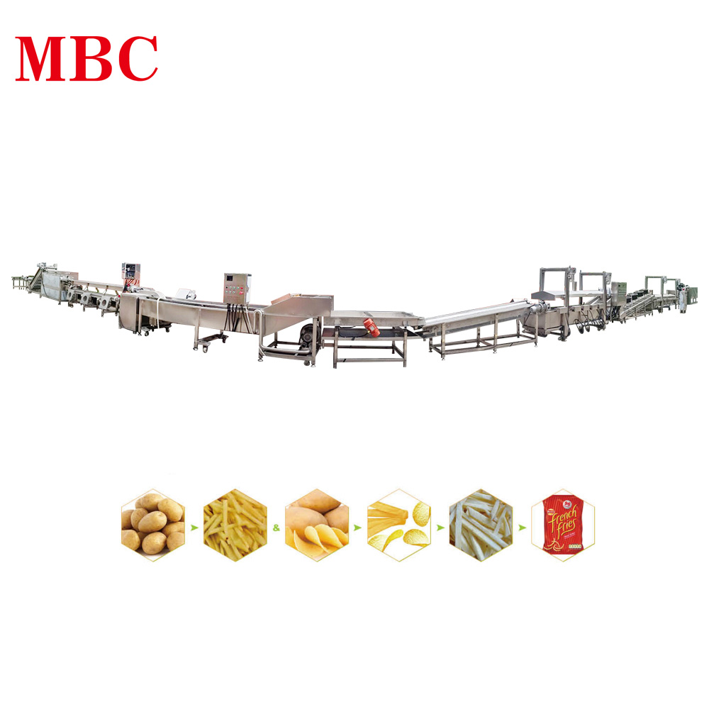 French Fries & Potato Chips Produciton Line