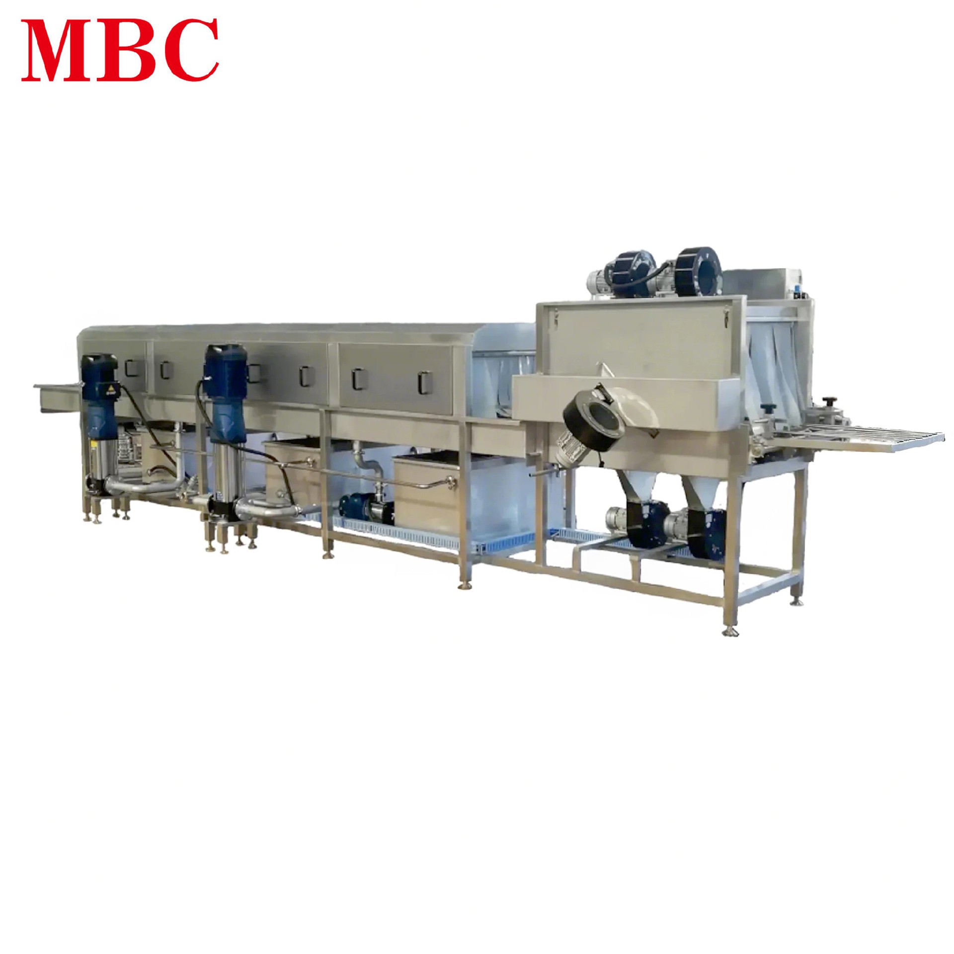 Tray cleaning machine
